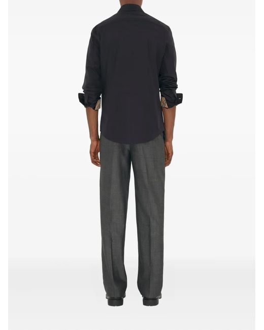 Burberry Blue Shirt Clothing for men