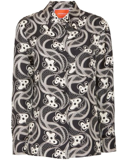 LaDoubleJ Boy Blouse in het Gray