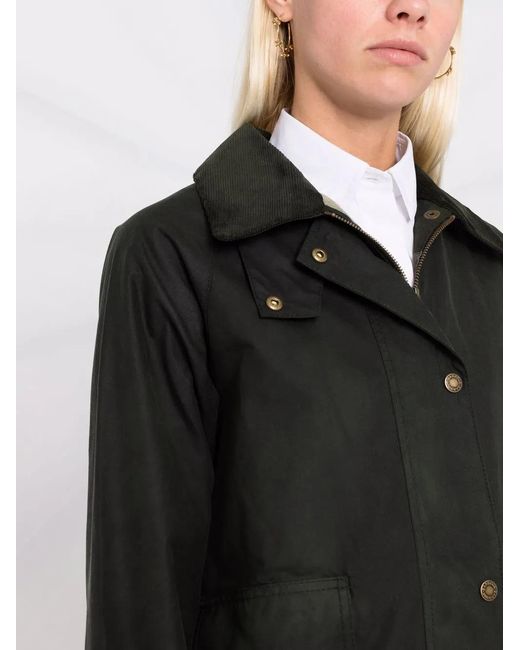 Barbour Black Tain Wax Jacket