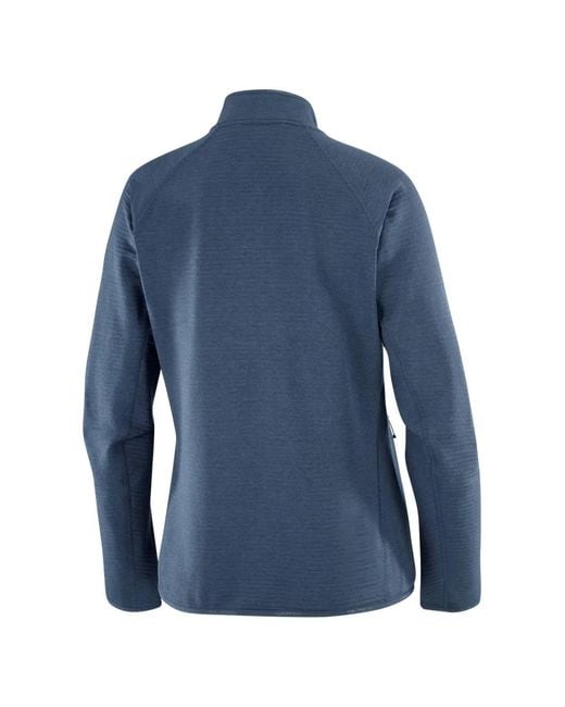 Salomon Blue Sweat À Effet Marbré