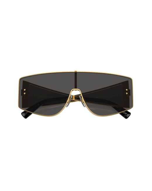 Dolce & Gabbana Gray Dna Mask-frame Sunglasses for men