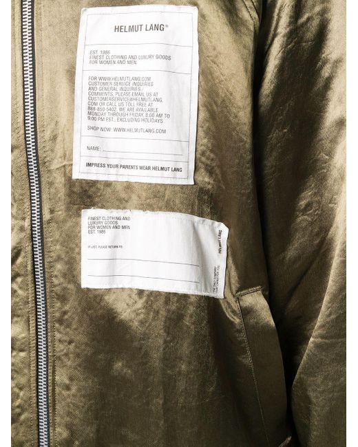 Helmut Lang 合成繊維 ハイネック ジャケット メンズ Lyst Helmut Lang 合成繊維 ハイネック ジャケット メンズ Lyst