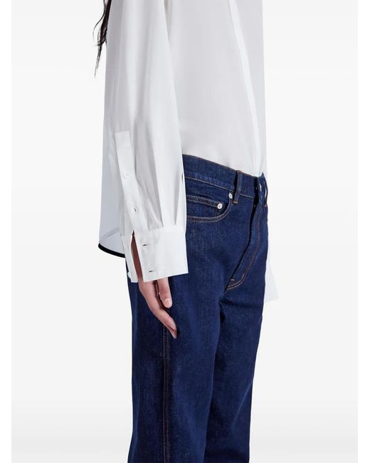Proenza Schouler White Demi Blouse