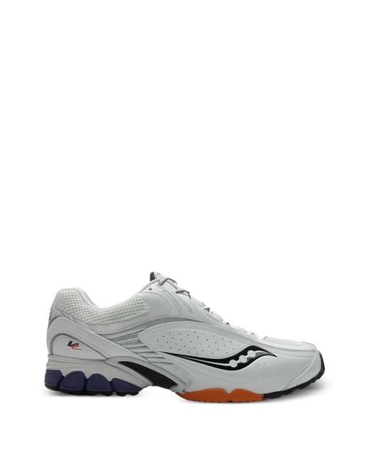 Saucony White Progrid V2 Sneakers for men