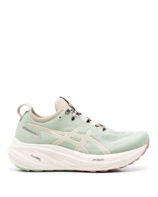 Asics White GEL-NIMBUS 26 TR Sneakers