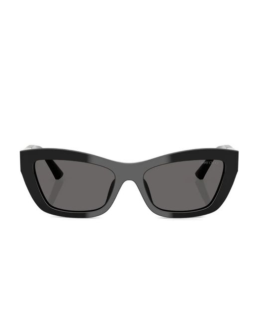 Jimmy Choo Gray Cat-Eye Sunglasses