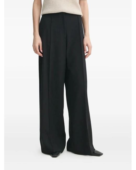Herskind High Waist Broek in het Black