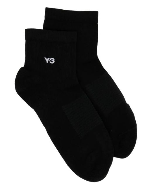 Y-3 Black Classic Low Socks