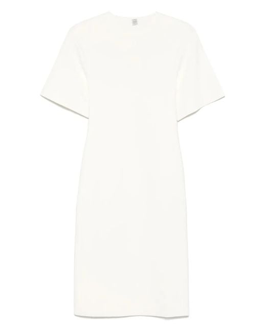 Totême  ファインニット ドレス White