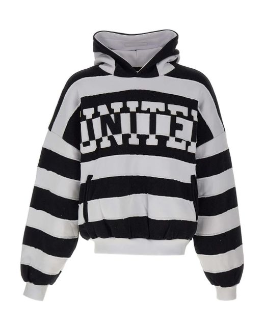 PDF Black Striped Hoodie for men