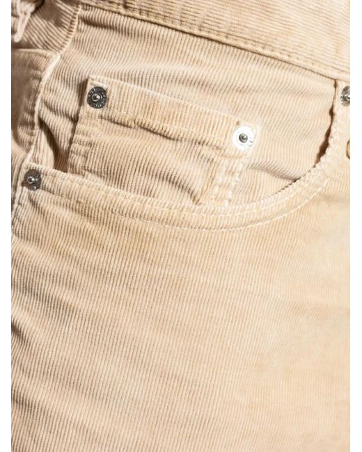 Pantalon En Velours Côtelé À Coupe Ample DSquared² pour homme en coloris Natural