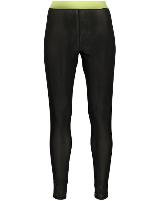 Fiorucci Black X Adidas Sheer leggings