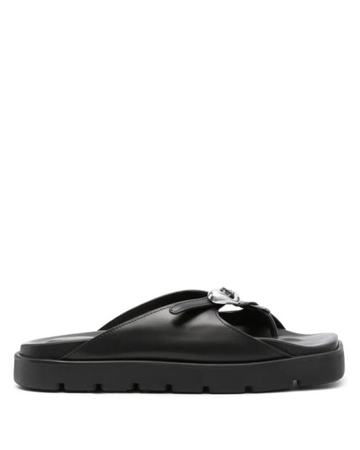 Alexander Wang Black Women Dome Flatform Sandal