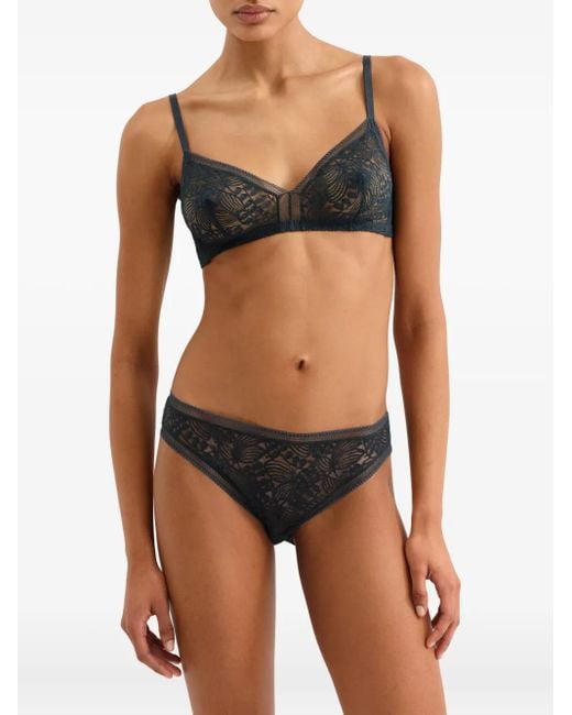 Eres Gray Délicieux Wireless Triangle Bra