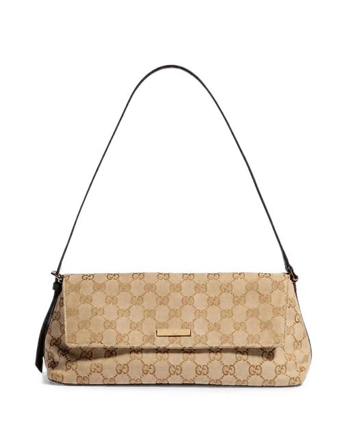 Gucci Metallic Madison Logo-Pattern Shoulder Bag