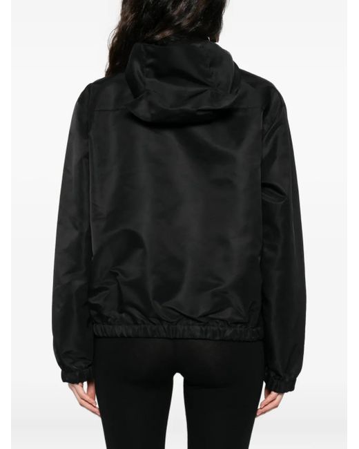 Chaqueta Con Cremallera Y Capucha Coperni de color Black