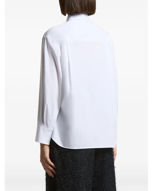Peserico White Button-Down Shirt