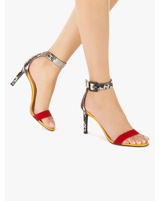 Giuseppe Zanotti Metallic Neyla Trio Sandals