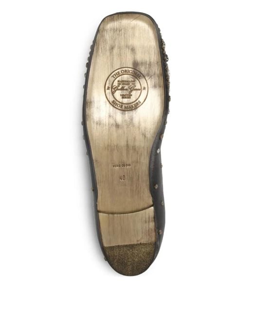 Golden Goose Deluxe Brand Amy Ballerina's in het Black