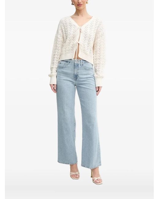 Cardigan Traforato di Guess in Blue