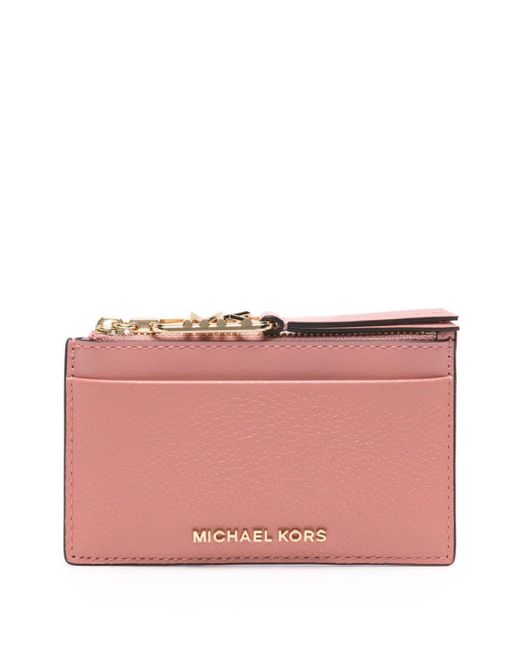 MICHAEL Michael Kors Pink Empire Leather Wallet