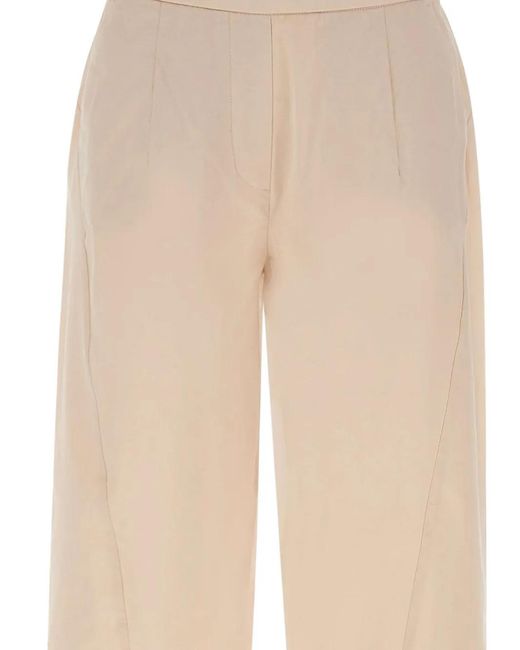 Pantaloni Affusolati A Vita Alta di Elena Miro in White