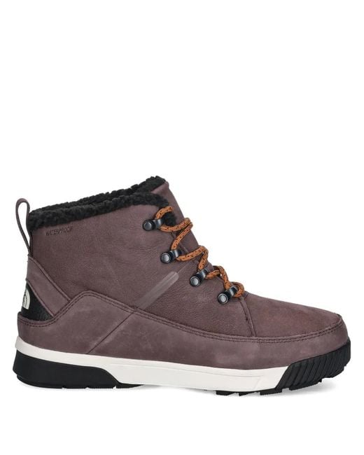 The North Face Brown Sierra Street Lace-Up Boots