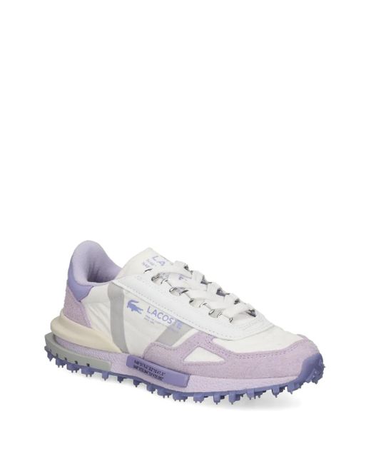 Lacoste White Elite Active Panelled Sneakers