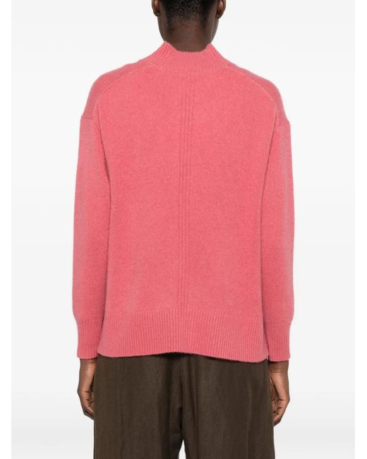 Joseph Pink Zinnia Cloud Cashmere Sweater