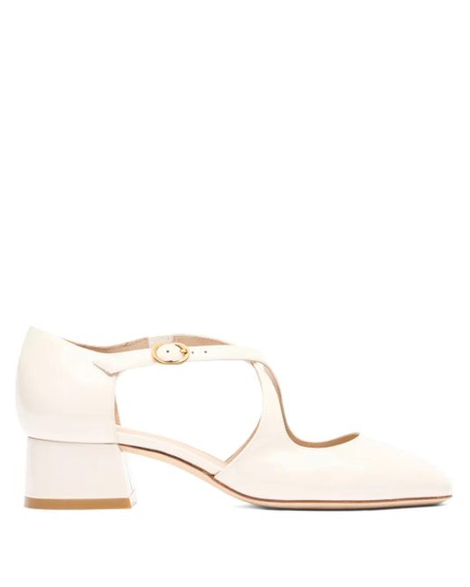 Stuart Weitzman Natural 35Mm Clem Pumps