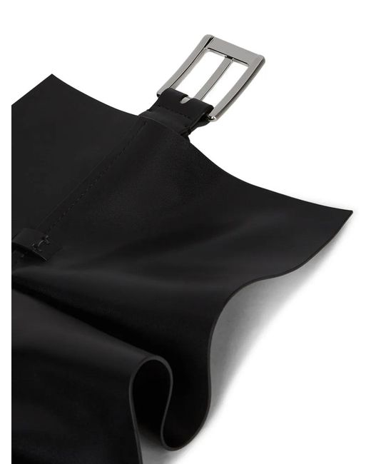 Karl Lagerfeld Black Ceinture-Corset À Design De Basque