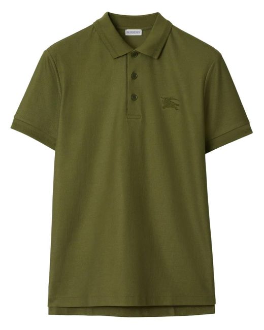 Burberry Green Eddie Ekd Polo Shirt for men