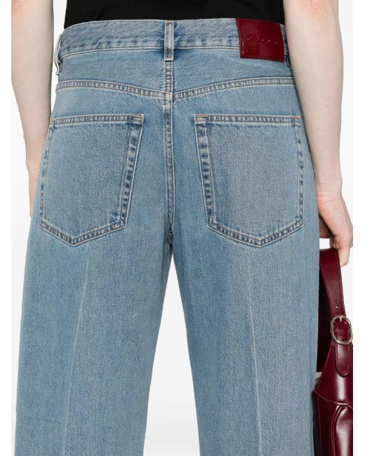 Gucci Straight Jeans in het Blue