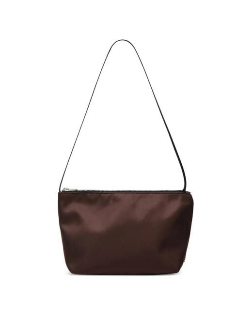 Valesque Brown Nino Zip-Fastening Shoulder Bag