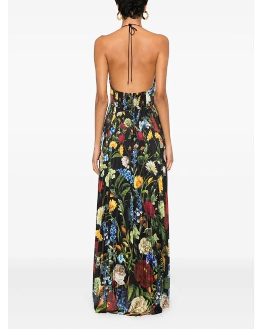 Alice + Olivia White Hannah Maxikleid