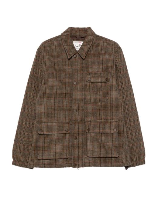 Levi's Brown Wells Utility Insulated Jacket for men
