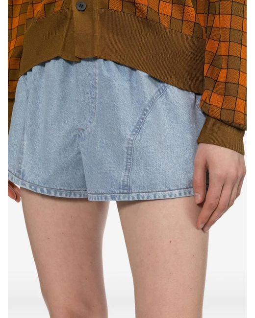 Rag & Bone Blue Flyweight Shorts