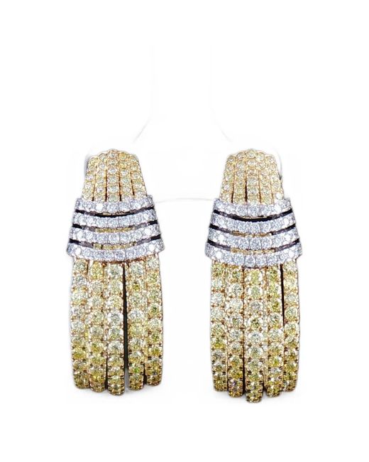 HYT Jewelry White Embellishment Diamond Earrings