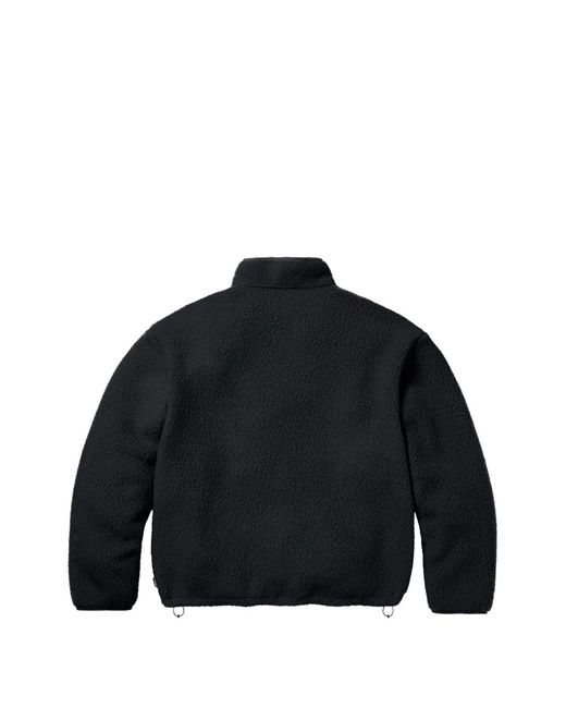 Supreme Blue Logo-Patch Reversible-Style Jacket for men