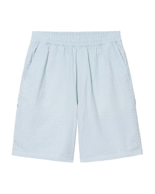 Carhartt Blue Textured Elasticated Shorts for men