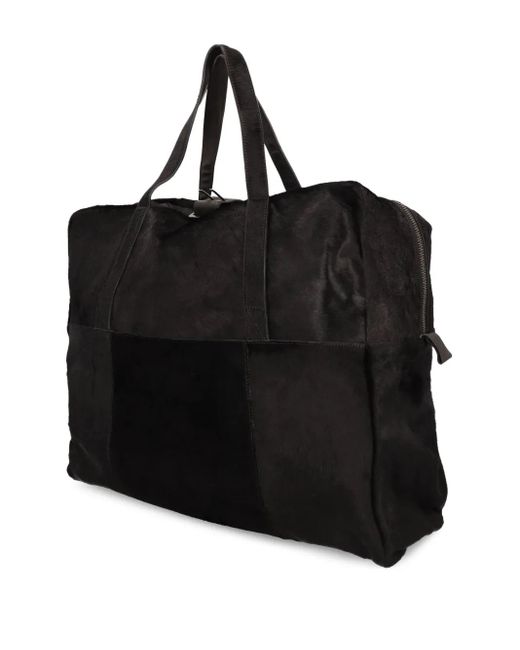 メンズ HUGO レザーバッグ Black