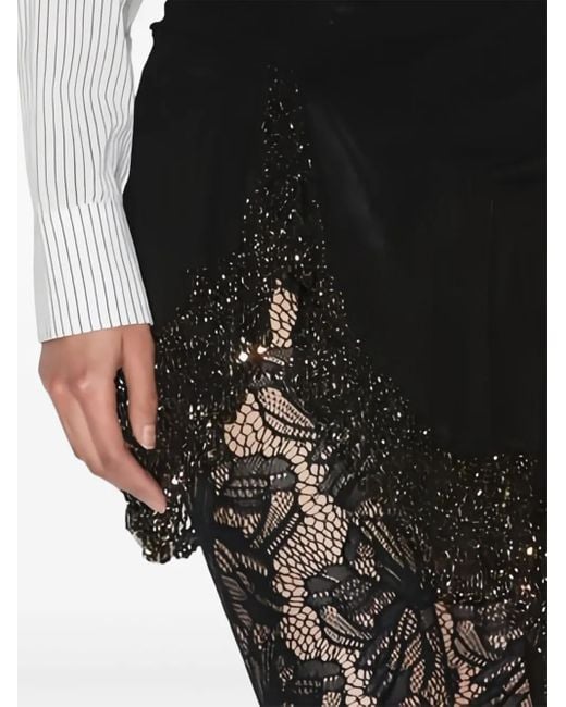 Gonna Con Ruches di Isabel Marant in Black