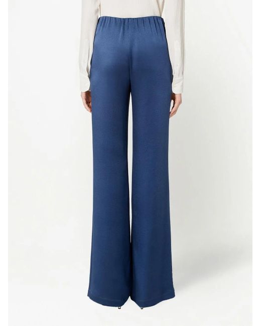 AMI Blue High-Waist-Hose