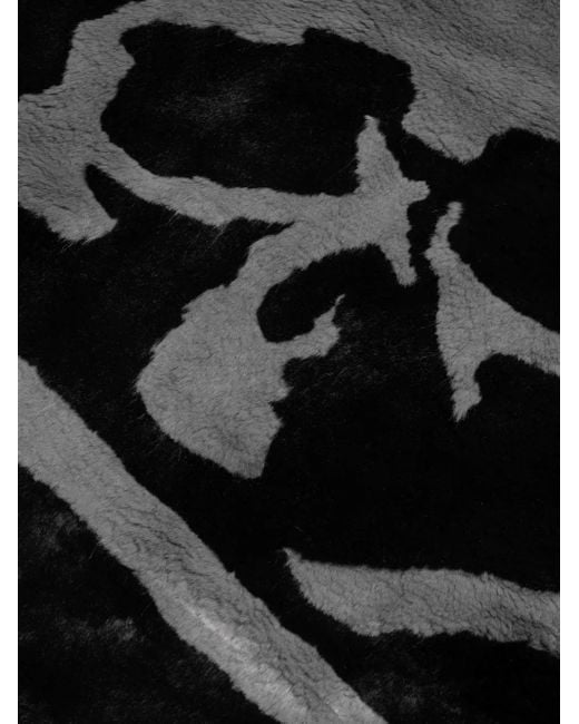 MASTERMIND WORLD Black Skull-Print Hooded Jacket for men