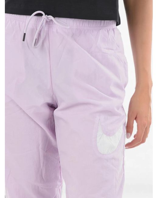 Nike Pink Jogginghose Mit Logo-Patch