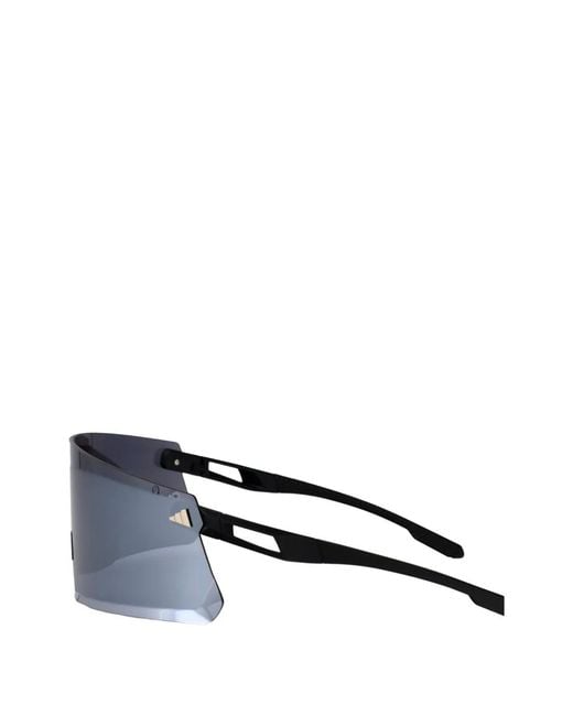 Adidas Gray Shield-Frame Sunglasses for men