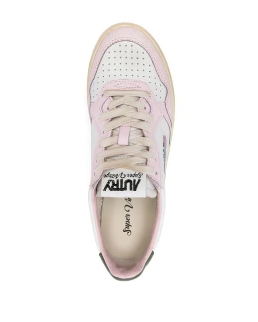 Autry White "Vintage" Sneakers