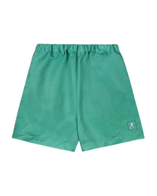 Sporty & Rich ロゴ ランニングショーツ Green