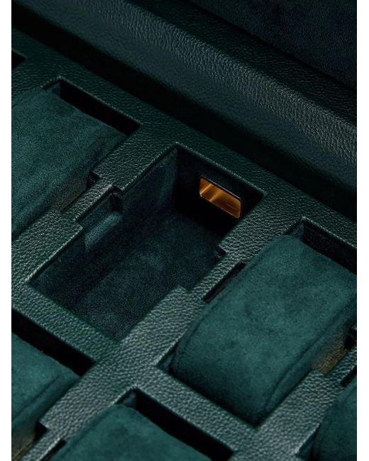 Wolf Green 8-Piece Watch Box