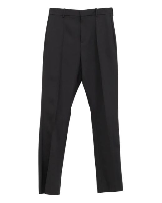 メンズ Loewe ハイライズ テーラードパンツ Black